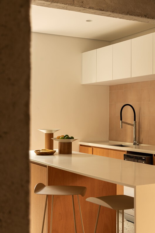 Conde House / Terra Arquitetura Conde House / Terra Arquitetura - Interior Photography, Kitchen, Wood, Countertop, Lighting, Sink