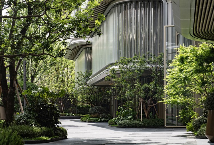 Jia Art Gallery / Foster + Partners - Exterior Photography, Garden