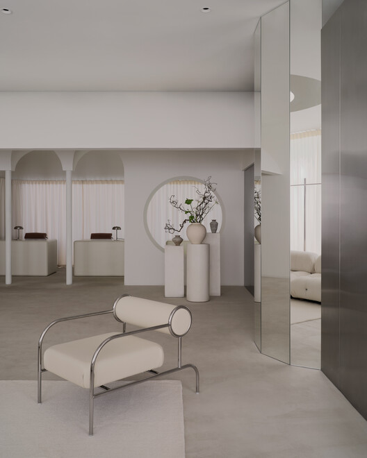 Malli Showroom / UP2DATE architects - Interior Photography, Bathroom, Lighting, Chair, Glass