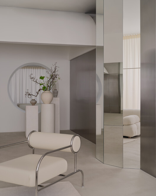 Malli Showroom / UP2DATE architects - Interior Photography, Bathroom, Lighting, Glass, Chair