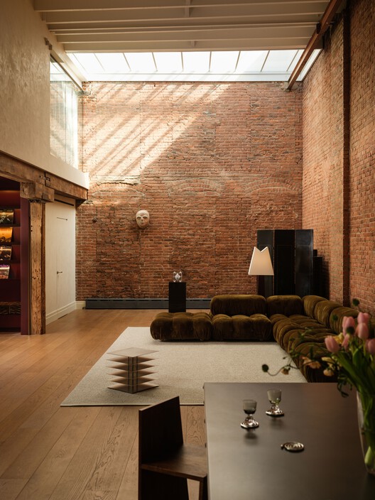 Tribeca Residence / Muqaddas Akkari Studio - Interior Photography, Wood, Brick, Lighting