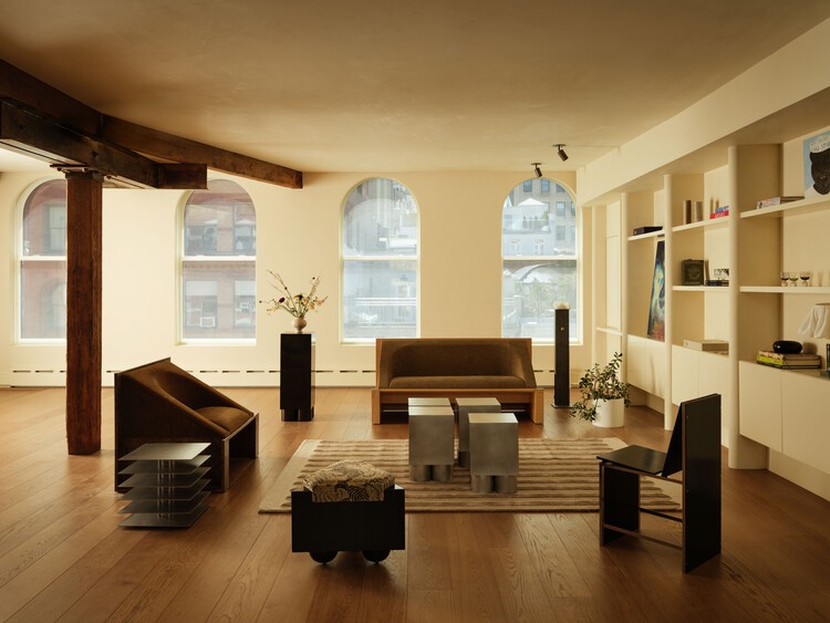 Tribeca Residence / Muqaddas Akkari Studio - Interior Photography, Apartment Interiors, Lighting, Chair