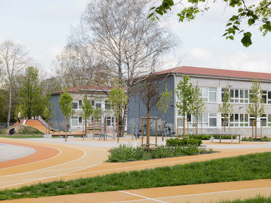 Trnava School Campus Reconstruction / Šercel Švec - Exterior Photography