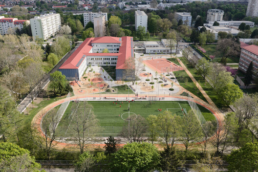 Trnava School Campus Reconstruction / Šercel Švec - Exterior Photography