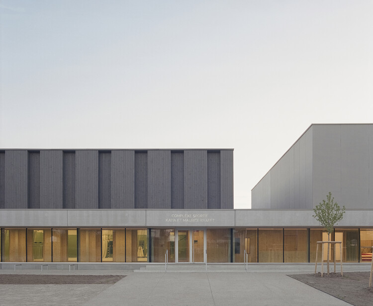 Katia and Maurice Krafft Sports Complex / rhb architectes - More Images