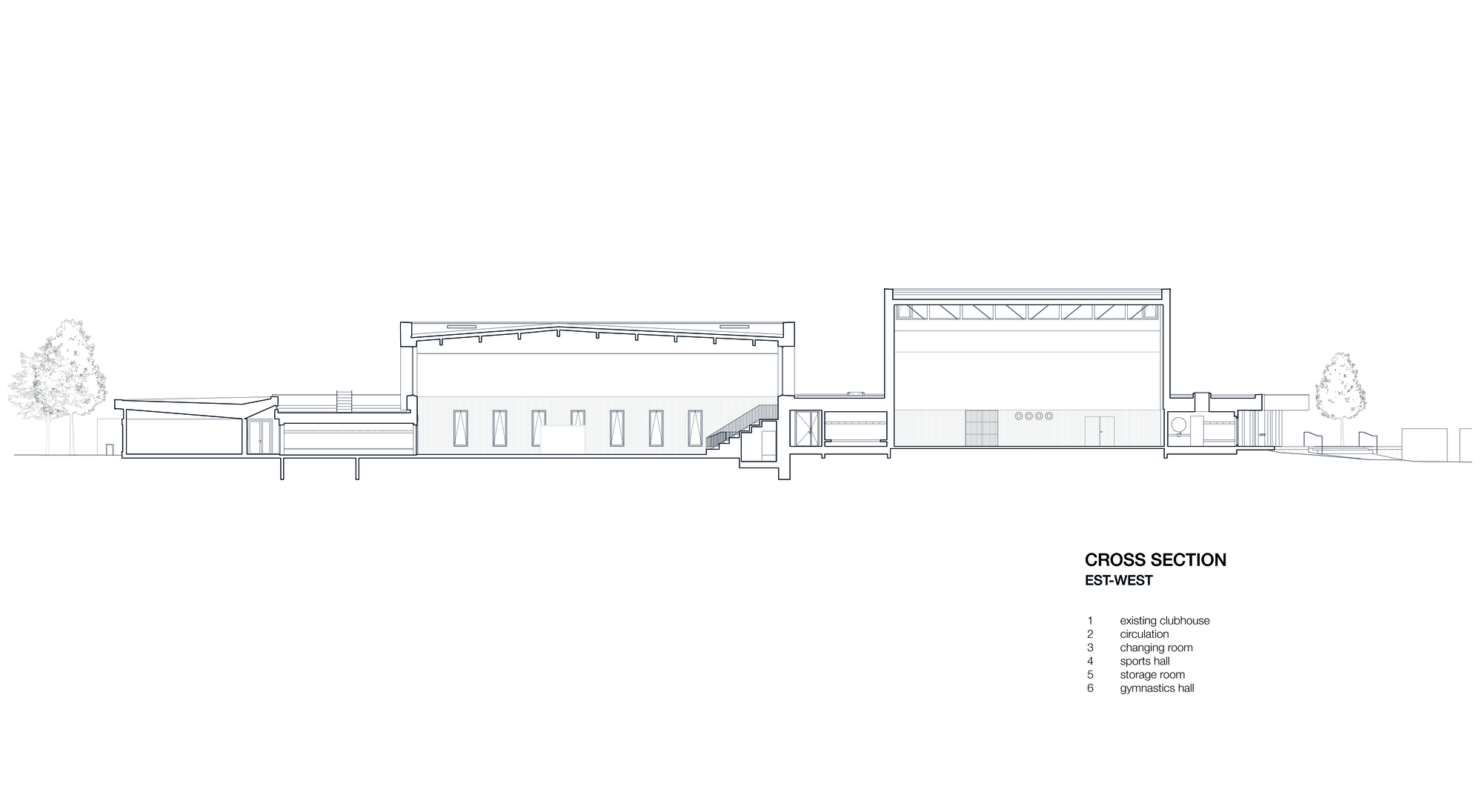 Rhb Complex Gallery of Katia and Maurice Krafft Sports Complex / rhb architectes - 20