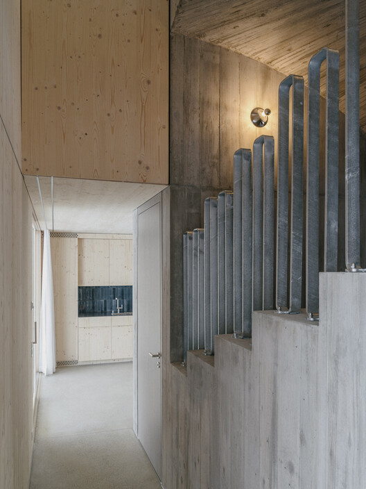 Tower House / kit Tower House / kit - Interior Photography, Wood, Stairs, Concrete, Beam