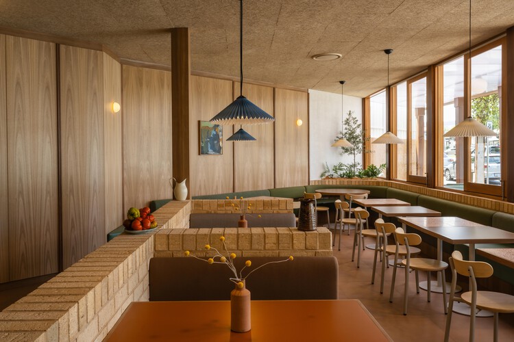 Mensa Kitchen / Sans-Arc Studio - Interior Photography, Restaurant & Bar Interiors, Table, Chair