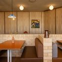 Mensa Kitchen / Sans-Arc Studio - Interior Photography, Restaurant & Bar Interiors, Table, Lighting, Chair