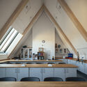 The Rausing Science Center at The King's School / Walters & Cohen Architects - Interior Photography, Educational Architecture, Kitchen, Lighting, Chair
