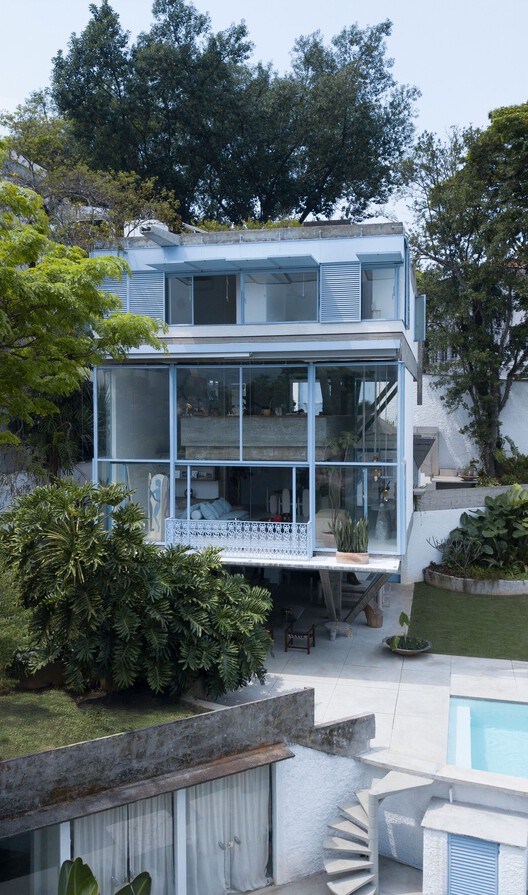 Residencia Azul / Estúdio Orth + Julieta Fialho Paisagismo - Fotografía exterior, Balcón