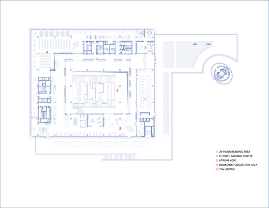 The Westlake University Library / UAD The Westlake University Library / UAD - Image 36 of 46