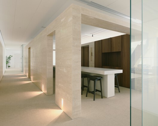 Office H / Minuspluse Design Office H / Minuspluse Design - Interior Photography, Kitchen, Wood, Lighting, Glass