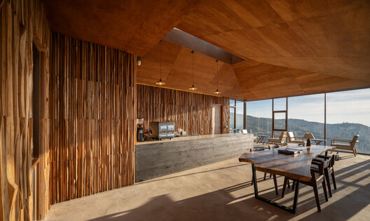 The Wood Cabin / S.O.S Architects - Interior Photography, Kitchen, Wood, Beam
