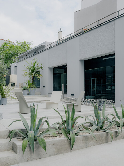 Yard House / Exbrayat Enrico architectes - Exterior Photography, Courtyard