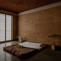 Sudhagar's Mud House / Aagaram Architects - Interior Photography, Houses, Bedroom, Lighting