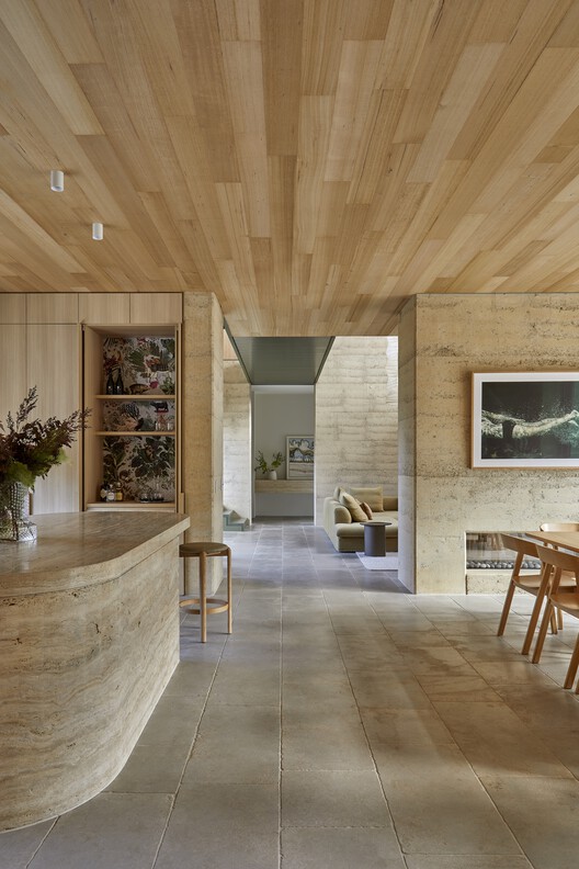 Barwon Dunes House / Eliza Blair Architecture Barwon Dunes House / Eliza Blair Architecture - Interior Photography, Wood, Table, Lighting, Chair