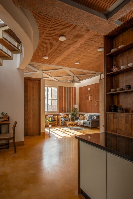 Arth Home / Wright Inspires Arth Home / Wright Inspires - Interior Photography, Kitchen, Wood, Lighting, Chair