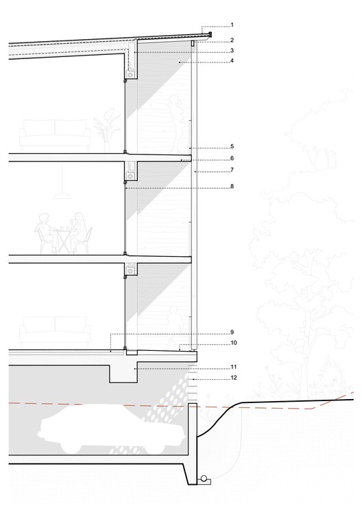 Cornebarrieu Social Housing / Atelier Régis Roudil Architectes Cornebarrieu Social Housing / Atelier Régis Roudil Architectes - Image 29 of 36