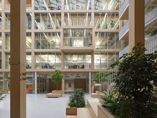 i8 - iCampus in Werksviertel / C.F. Møller i8 - iCampus in Werksviertel / C.F. Møller - Interior Photography, Glass