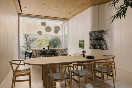 Node House / Ming Architects Node House / Ming Architects - Interior Photography, Dining room, Wood, Table, Chair