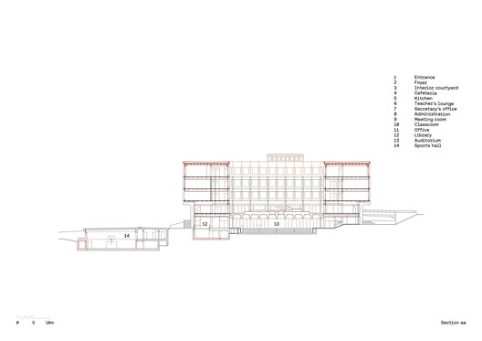 Vertical Extension and Refurbishment of Collège Rousseau / Burckhardt Vertical Extension and Refurbishment of Collège Rousseau / Burckhardt - Image 30 of 32