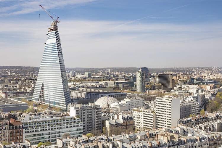 Herzog & de Meuron's Triangle Tower in Paris Nears Completion, Captured by Stefano Candito - Featured Image
