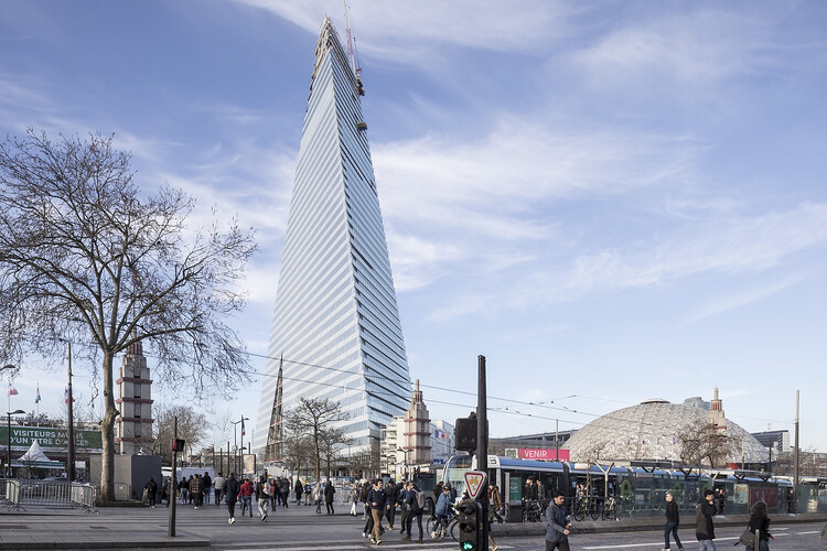Herzog & de Meuron's Triangle Tower in Paris Nears Completion, Captured by Stefano Candito - Image 5 of 9