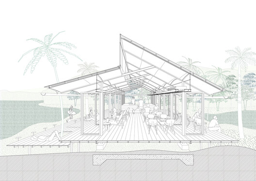 LUXEFARM Waterbird Park Pavilion / Atelier OO LUXEFARM Waterbird Park Pavilion / Atelier OO - Image 16 of 21