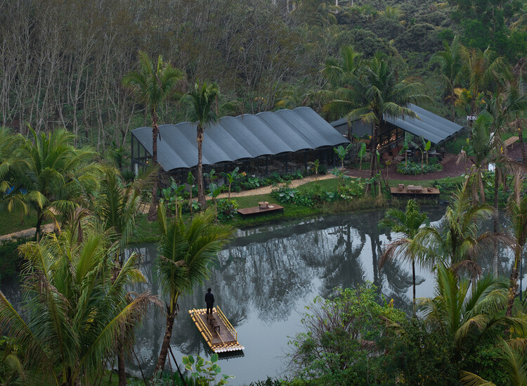 LUXEFARM Waterbird Park Pavilion / Atelier OO - Exterior Photography, Garden
