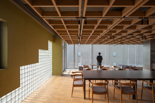 Shang'Ao Canal Social Service Center / Atelier Liu Yuyang Architects Shang'Ao Canal Social Service Center / Atelier Liu Yuyang Architects - Interior Photography, Wood, Chair