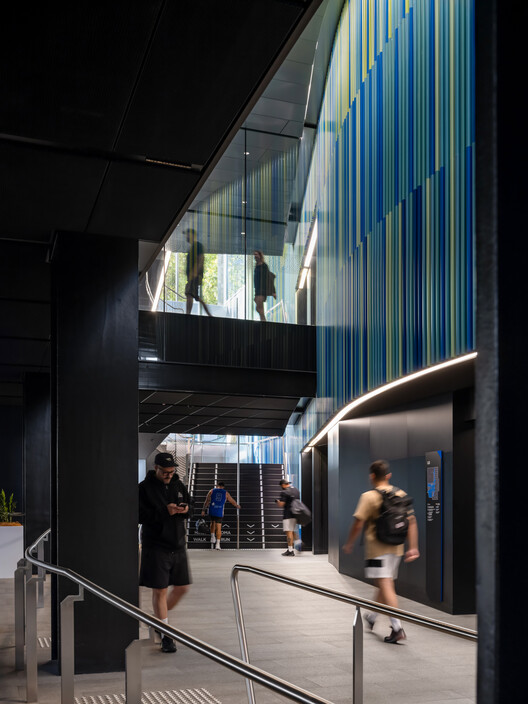Hiwa - The University of Auckland Recreation Centre / Warren and Mahoney Hiwa - The University of Auckland Recreation Centre / Warren and Mahoney - Interior Photography, Glass
