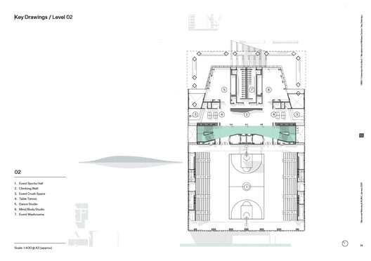 Hiwa - The University of Auckland Recreation Centre / Warren and Mahoney Hiwa - The University of Auckland Recreation Centre / Warren and Mahoney - Image 22 of 32