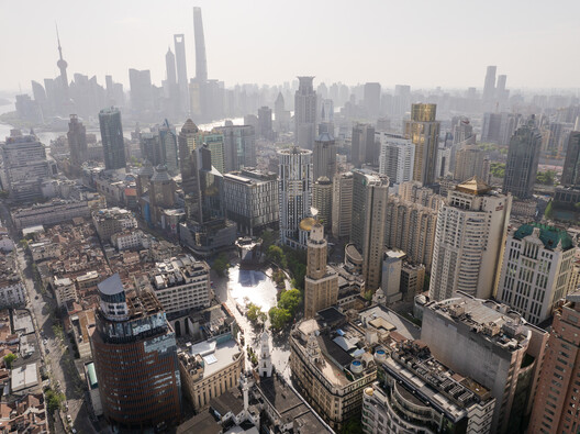 The Ecological Kaleidoscope of East Nanjing Road: Century Square Reborn / EMBT + TJAD The Ecological Kaleidoscope of East Nanjing Road: Century Square Reborn / EMBT + TJAD - Exterior Photography, Cityscape, Aerial View Photography