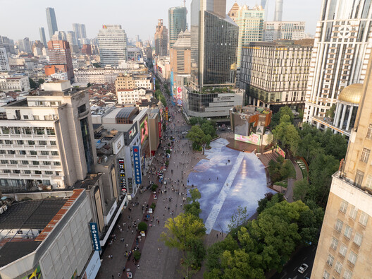 The Ecological Kaleidoscope of East Nanjing Road: Century Square Reborn / EMBT + TJAD The Ecological Kaleidoscope of East Nanjing Road: Century Square Reborn / EMBT + TJAD - Exterior Photography, Cityscape, Aerial View Photography