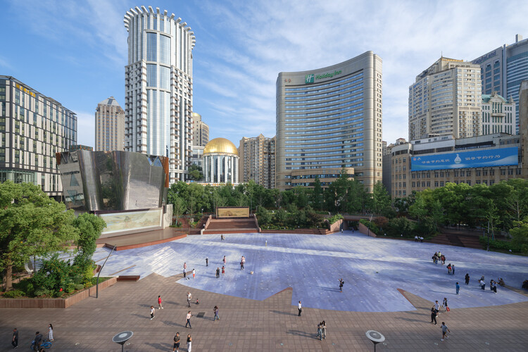 The Ecological Kaleidoscope of East Nanjing Road: Century Square Reborn / EMBT + TJAD - Exterior Photography, Cityscape