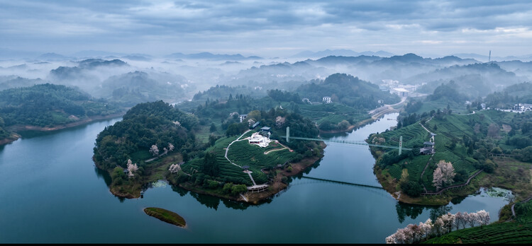 西茶谷茶咖：消隐于茶田的观景容器 / 江苏省院安徽分院 - 8 的图像 50