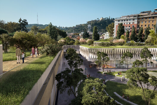 Stefano Boeri Architetti Converts Former Rome Transit Depot Into Multifunctional Civic Space Stefano Boeri Architetti Converts Former Rome Transit Depot Into Multifunctional Civic Space - Image 3 of 5