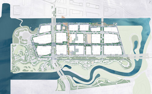SLA Designs Public Spaces and Streetscapes for Toronto's New Island Community in the Port Lands SLA Designs Public Spaces and Streetscapes for Toronto's New Island Community in the Port Lands - Image 9 of 11