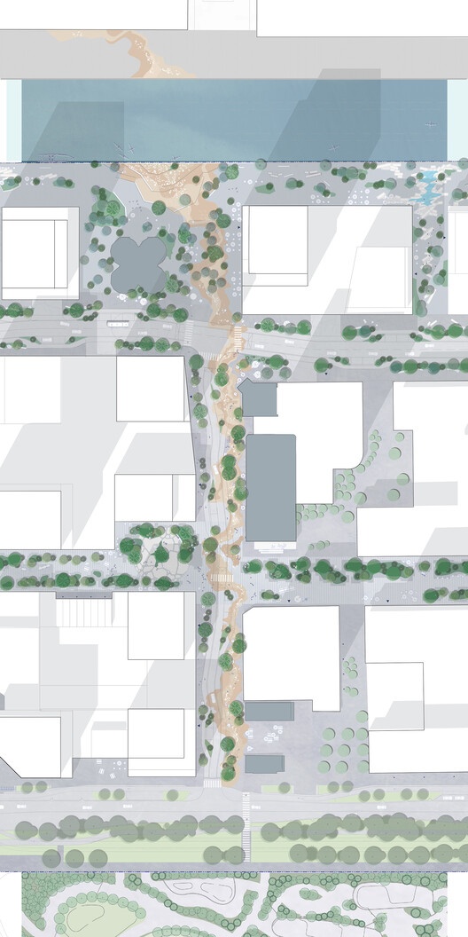 SLA Designs Public Spaces and Streetscapes for Toronto's New Island Community in the Port Lands SLA Designs Public Spaces and Streetscapes for Toronto's New Island Community in the Port Lands - Image 10 of 11