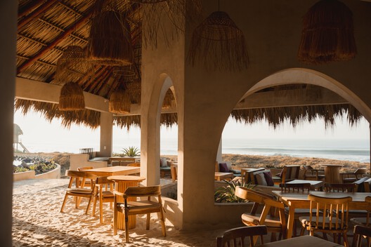Rosa Jamaica Beach Club / Gris | Estudio de Diseño + Arquitectura Rosa Jamaica Beach Club / Gris | Estudio de Diseño + Arquitectura - Interior Photography, Dining room
