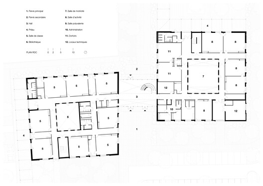 School Complex of the Olive Tree / GGR architectes - Image 36 of 41