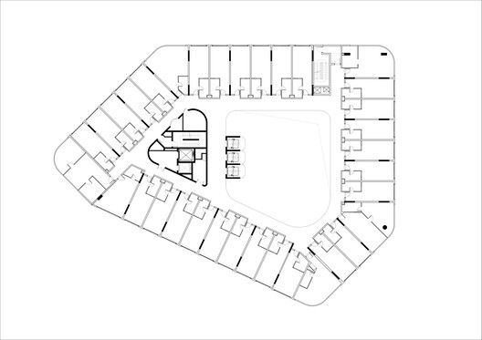 Dusit Le Palais Tu Hoa Hotel	 / Baumschlager Eberle Architekten - Image 14 of 15