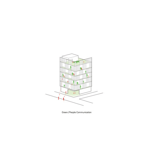 Metal Curtain Building / Hyunjoon Yoo + Partners Metal Curtain Building / Hyunjoon Yoo + Partners - Image 22 of 23