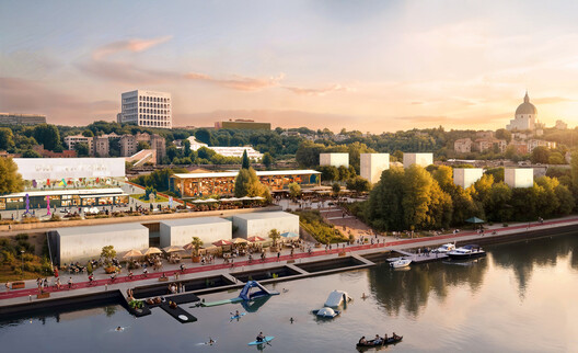 Herzog & de Meuron's Nearly Completed Triangle Tower and OMA's Urban Vision for Rome: This Week's Review Herzog & de Meuron's Nearly Completed Triangle Tower and OMA's Urban Vision for Rome: This Week's Review - Image 20 of 35