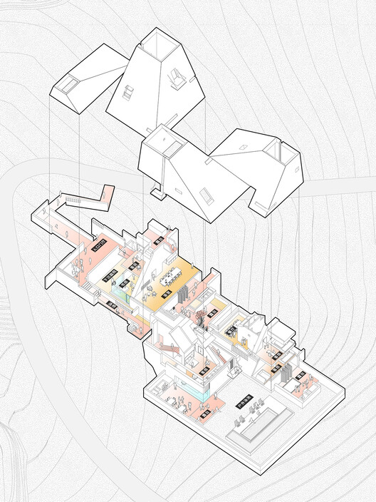 Red Valley Dwellings / line+ studio Red Valley Dwellings / line+ studio - Image 37 of 47