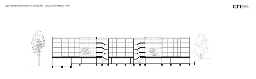 Residencia de estudiantes Eugen-Bolz / Cukrowicz Nachbaur Architekten - Imagen 17 de 19