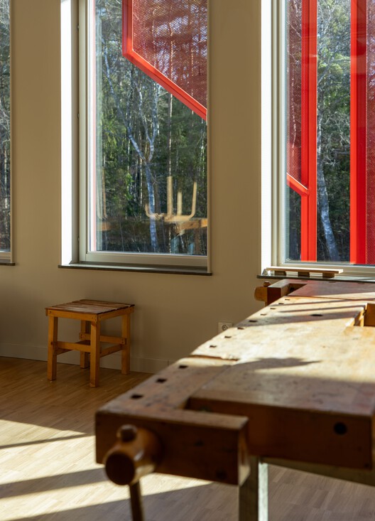 Jonslunds Skola / D Office arkitekter - Interior Photography, Wood, Glass