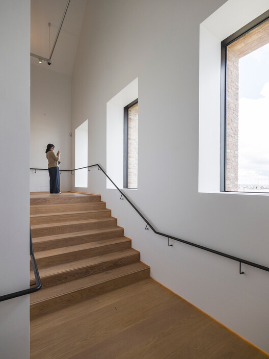SMK Thy and The Nature Village / Reiulf Ramstad Arkitekter SMK Thy and The Nature Village / Reiulf Ramstad Arkitekter - Interior Photography, Stairs, Wood, Handrail