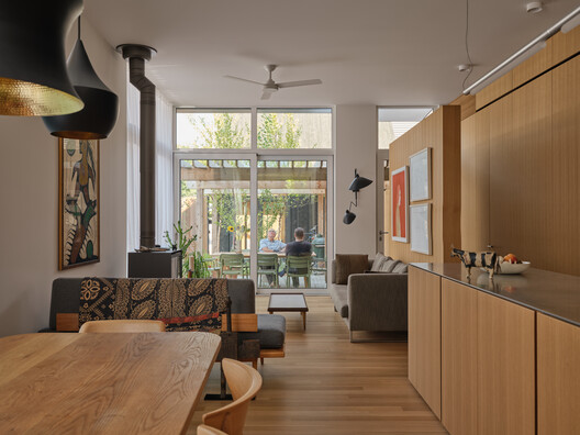 Ulster House / LGA Architectural Partners - Interior Photography, Wood, Table, Lighting, Chair, Countertop